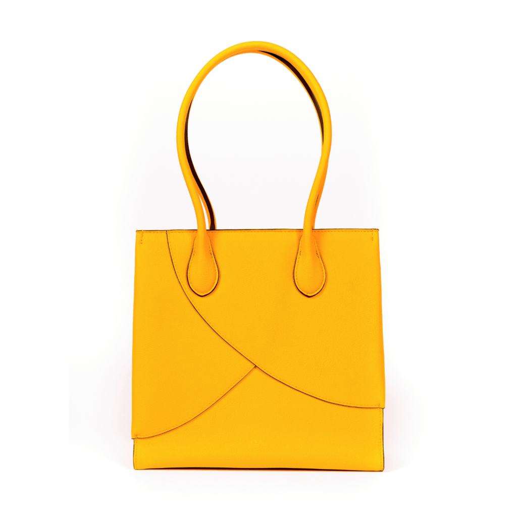 Large Lotus - Mango Yellow