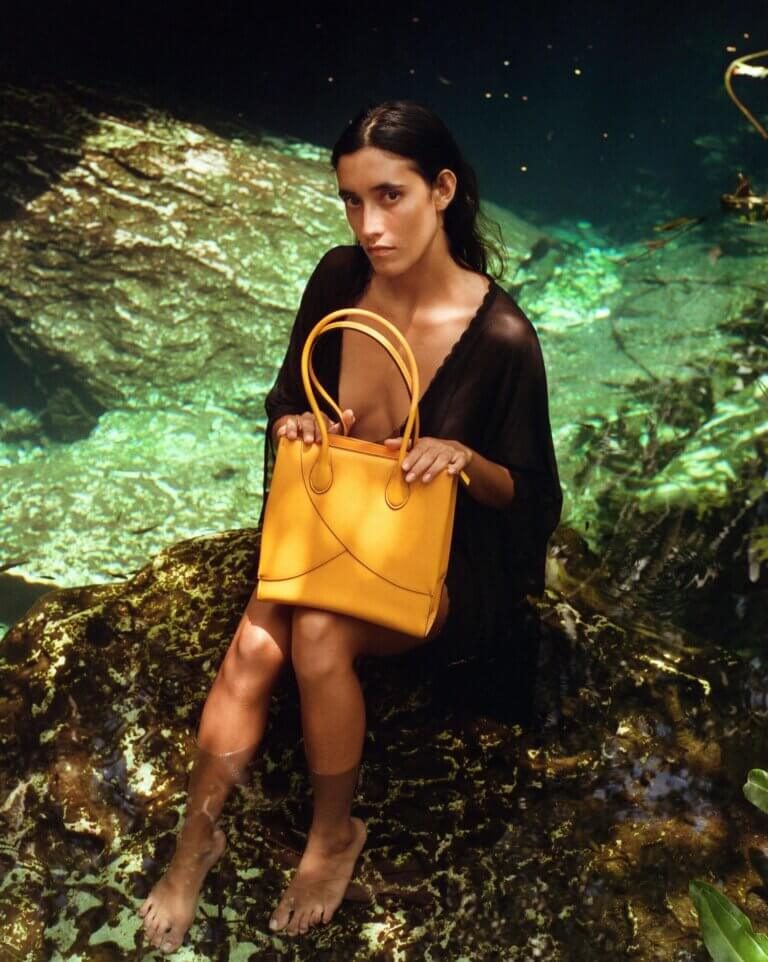 Large Lotus Mango Yellow 3 | SOULMATTE