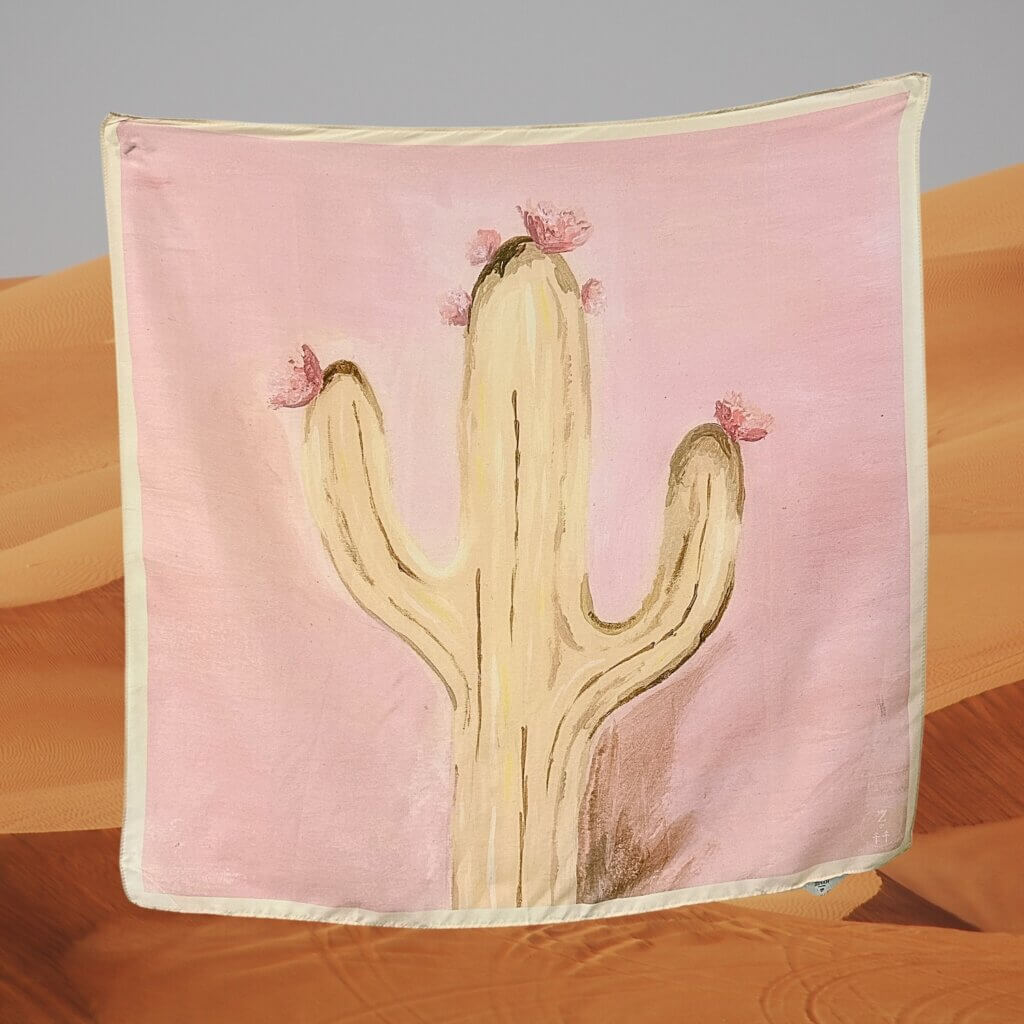 Desert’s Rose Scarf
