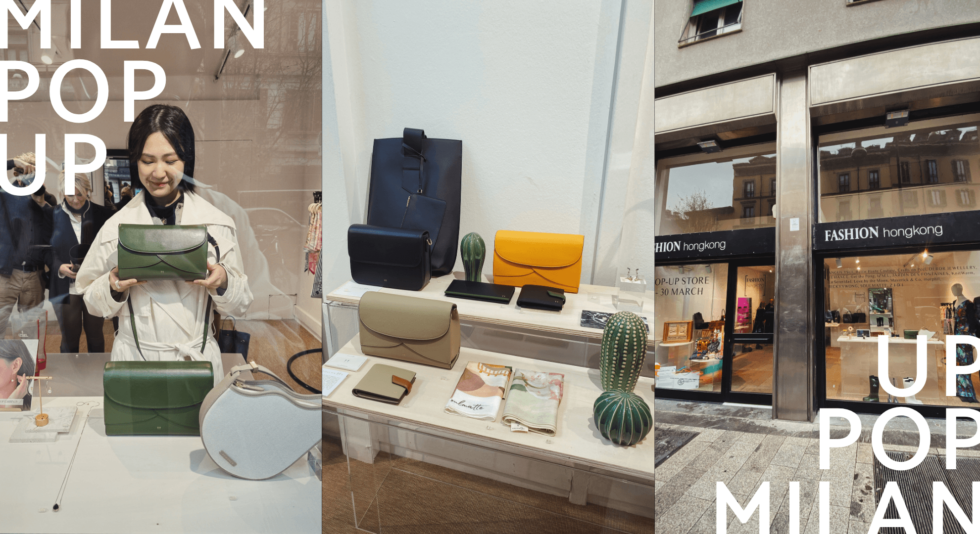 SOULMATTE 於米蘭 Corso Garibaldi 73 號的快閃店外觀 (SOULMATTE pop-up store at 73 Corso Garibaldi, Milan)