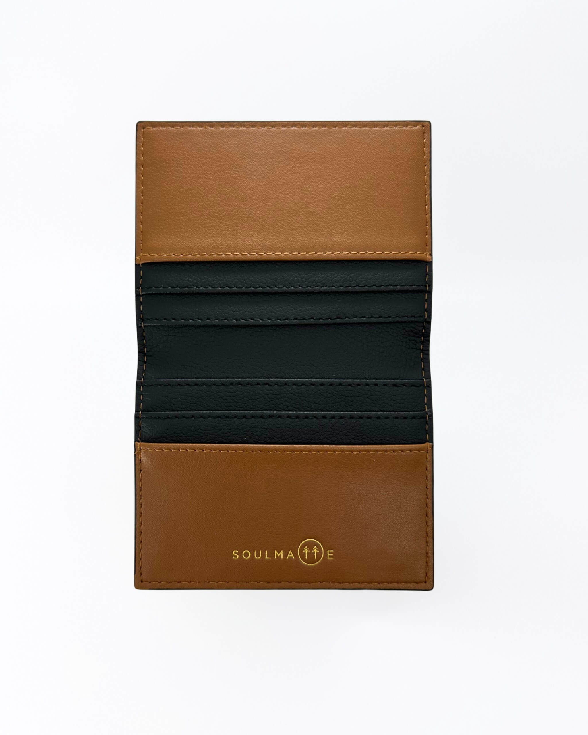 Soulmate I Cardholder Midnight Camel 02 scaled | SOULMATTE